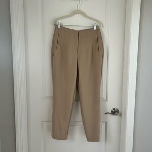 Nine West Women's Tapered Dress Chinos - Beige